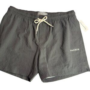 New NWT PACSUN Swim Board Shorts Swim Truks Size Women's Large.  Lined.